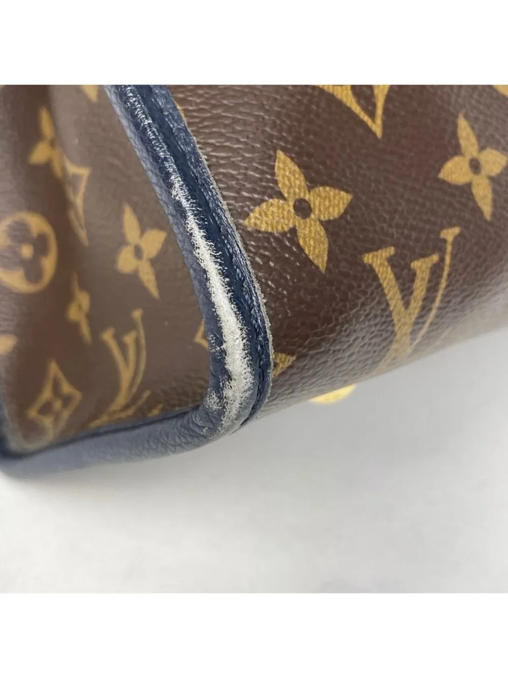 Louis Vuitton Popincourt PM 2-Way Handbag Monogram Brown Marine - Picture 3 of 10